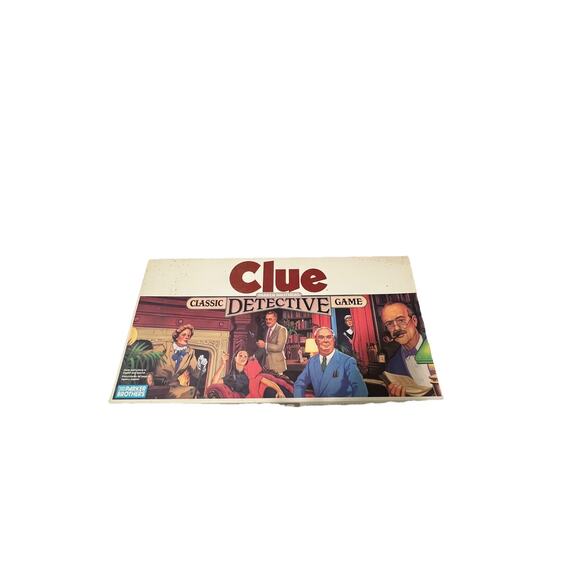 VINTAGE 1986 PARKER BROTHERS CLUE DETECTIVE MYSTERY CLASSIC BOARD GAME COMPLETE - Picture 1 of 7